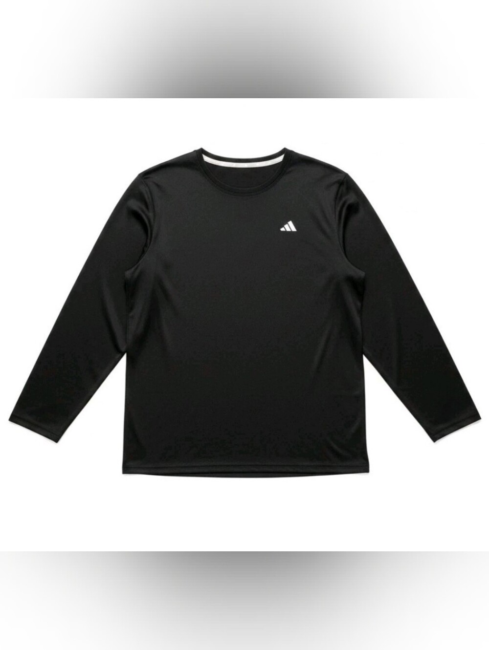 Adidas Men's Base Layer Sun Shirt, Long Sleeve, Black, Size XL, NEW WITH TAGS